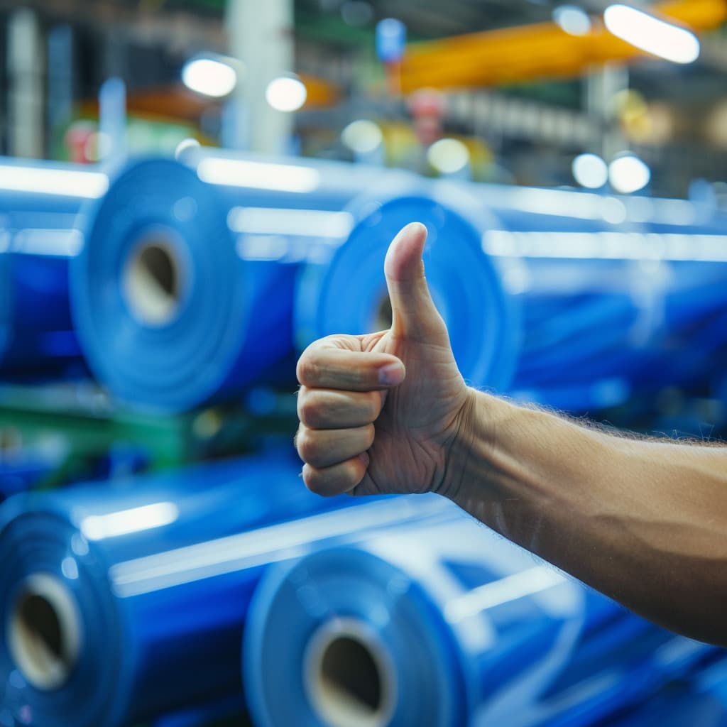 Aprobación en una fábrica de rollos de VCI en PREMCO